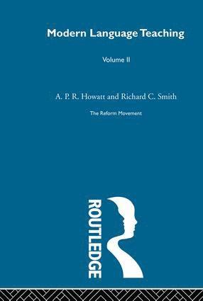 Anthony P R Howatt - Early Years of Reform, Inbunden