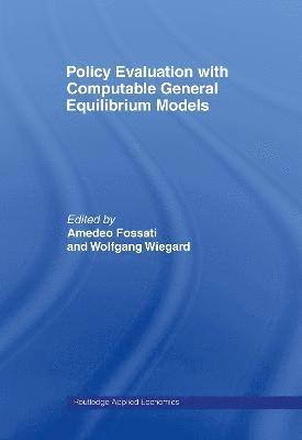 Policy Evaluation with Computable General Equilibrium Models 1