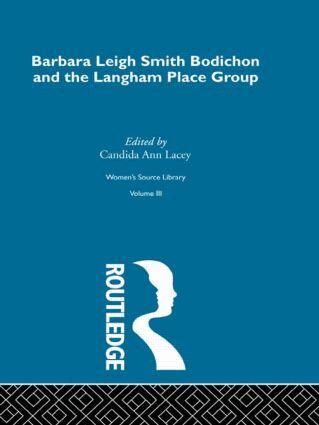 Candida Ann Lacey - Barbara Leigh Smith Bodichon and the Langham Place Group, Inbunden