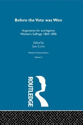 Jane Lewis - Before the Vote was Won, Inbunden