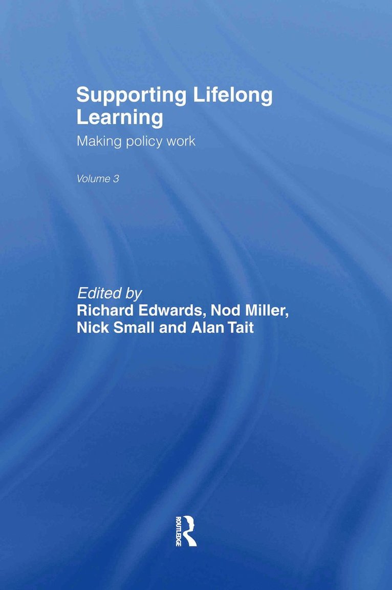 Supporting Lifelong Learning 1