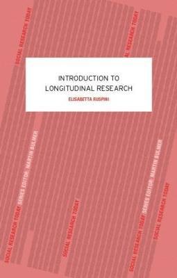 An Introduction to Longitudinal Research 1