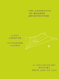 bokomslag Emergence of Modern Architecture
