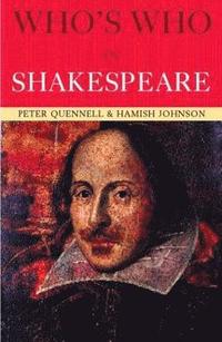 bokomslag Who's Who in Shakespeare