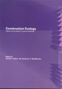 bokomslag Construction Ecology