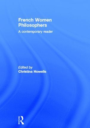 bokomslag French Women Philosophers