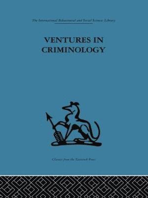 Ventures in Criminology 1
