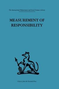 bokomslag Measurement of Responsibility