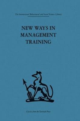 bokomslag New Ways in Management Training