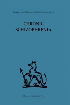 bokomslag Chronic Schizophrenia