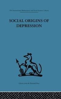 bokomslag Social Origins of Depression