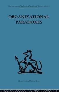 bokomslag Organizational Paradoxes