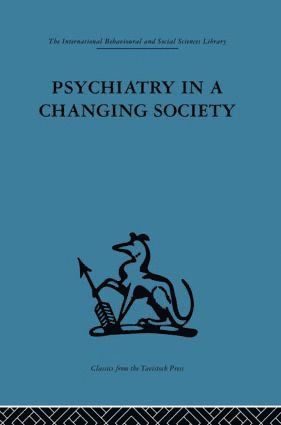 bokomslag Psychiatry in a Changing Society