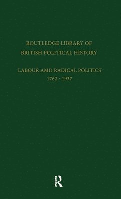 bokomslag A Short History of the British Working Class Movement (1937)