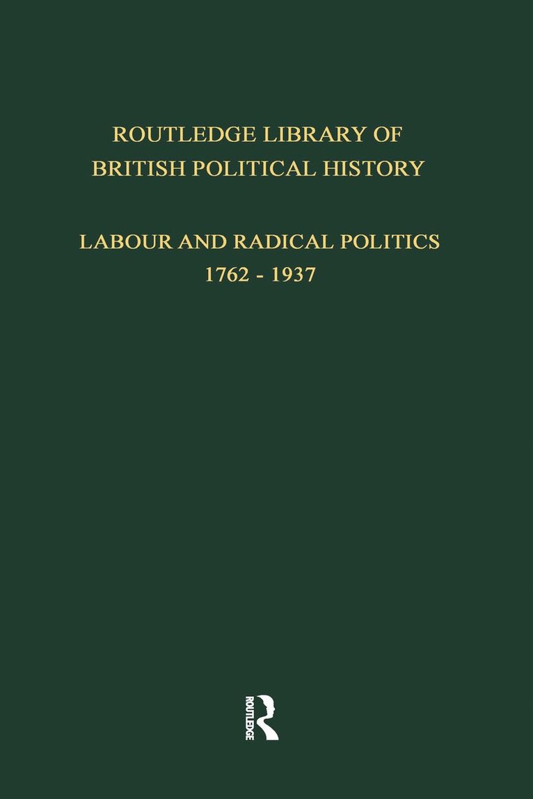 Routledge Library of British Political History 1