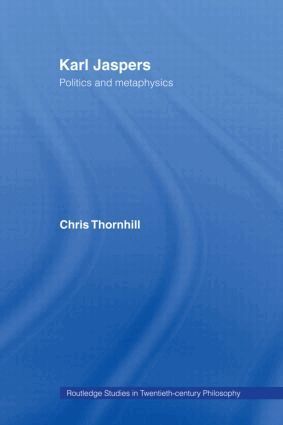 Chris Thornhill - Karl Jaspers, Inbunden