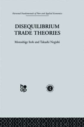 bokomslag Disequilibrium Trade Theories