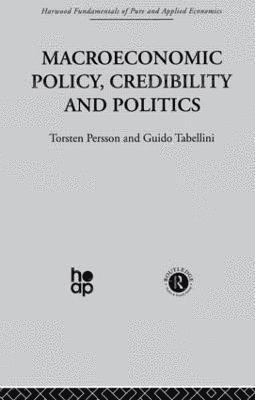 bokomslag Macroeconomic Policy, Credibility and Politics