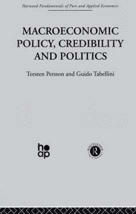 bokomslag Macroeconomic Policy, Credibility and Politics