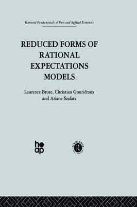 bokomslag Reduced Forms of Rational Expectations Models