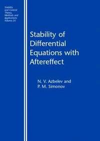 bokomslag Stability of Differential Equations with Aftereffect