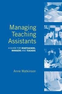 bokomslag Managing Teaching Assistants