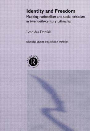 Leondas Donskis - Identity and Freedom, Inbunden