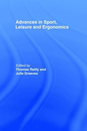 bokomslag Advances in Sport, Leisure and Ergonomics