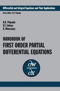 bokomslag Handbook of First-Order Partial Differential Equations