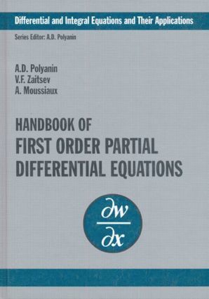 bokomslag Handbook of First-Order Partial Differential Equations