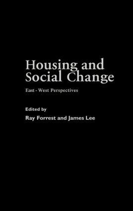 Ray Forrest, James Lee - Housing and Social Change, Inbunden