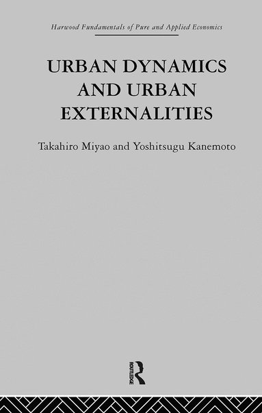 bokomslag Urban Dynamics and Urban Externalities