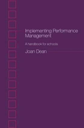 Joan Dean - Implementing Performance Management, Häftad