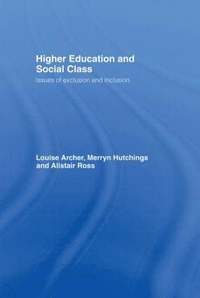 bokomslag Higher Education and Social Class