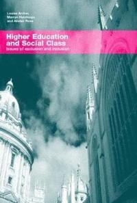 bokomslag Higher Education and Social Class