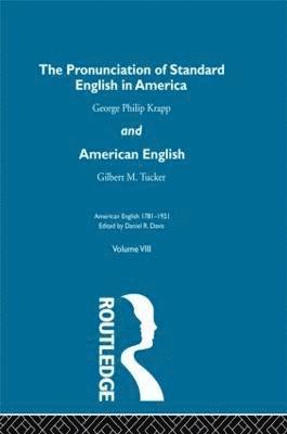 The Pronunciation of Standard English in America 1