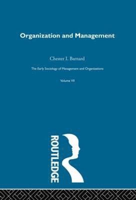 bokomslag Organization and Management