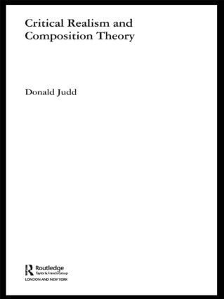 Critical Realism and Composition Theory 1