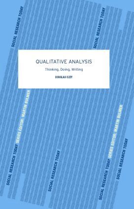Douglas Ezzy - Qualitative Analysis, Häftad