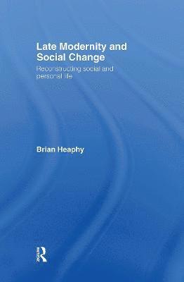 Late Modernity and Social Change 1