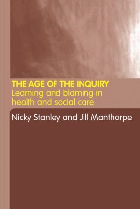 Jill Manthorpe, Nicky Stanley - Age of the Inquiry, Häftad