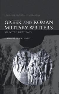 bokomslag Greek and Roman Military Writers