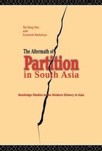 bokomslag The Aftermath of Partition in South Asia