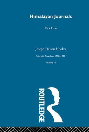 Joseph Dalton Hooker, David Knight - Hima Jour V1:Sci Tra 1790-1877, Inbunden