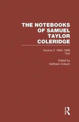 Kathleen Coburn - Coleridge Notebooks V2 Text, Inbunden