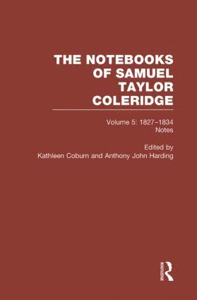 bokomslag Coleridge Notebooks V5 Notes