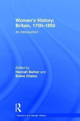 bokomslag Women's History, Britain 1700-1850