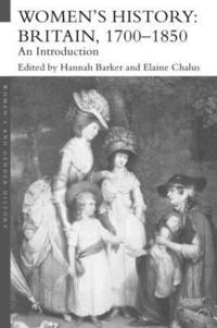 bokomslag Women's History, Britain 1700-1850