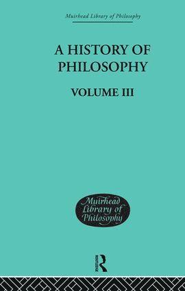 History of Philosophy