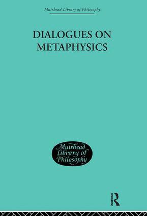 Nicolas Malebranche - Dialogues on Metaphysics, Inbunden